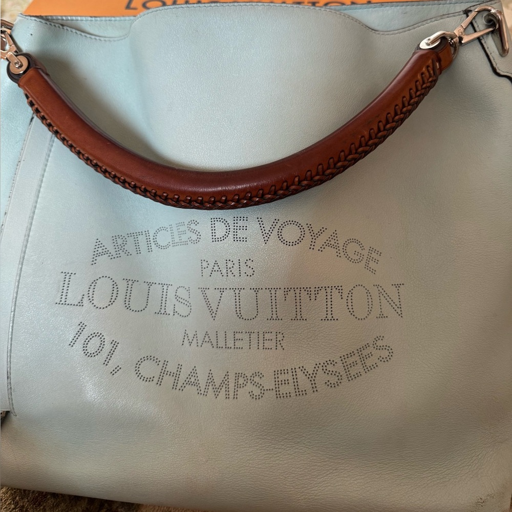 ✨ Louis Vuitton Articles de Voyage Cabas Tote – Rare Perforated Logo ✨